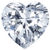 Heart shape diamond