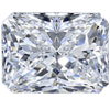 Radiant shape diamond