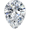 Pear shape diamond